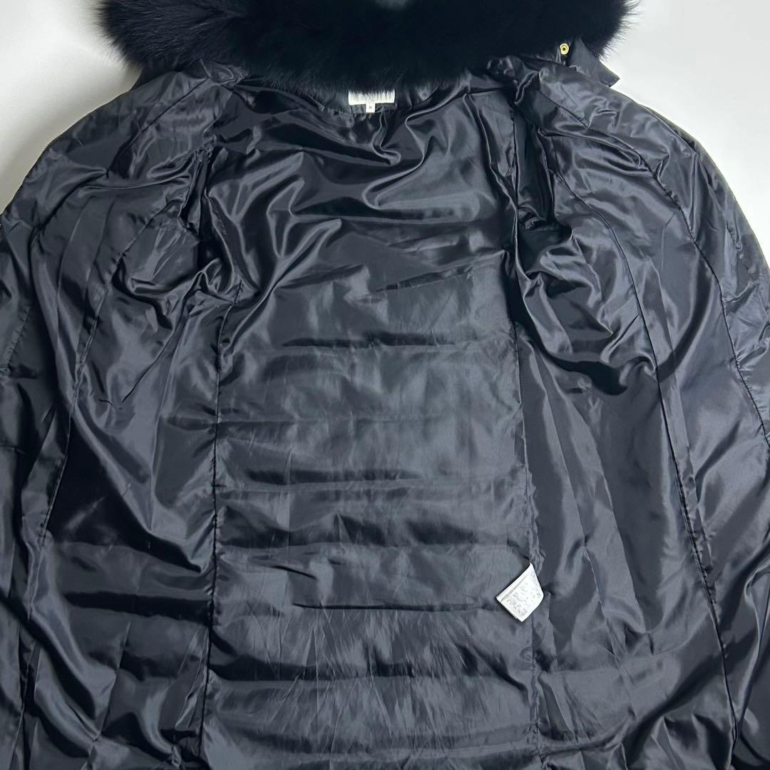 美品✴︎ビーミングバイビームス/河田フェザーロングダウンコート/フォックスファー