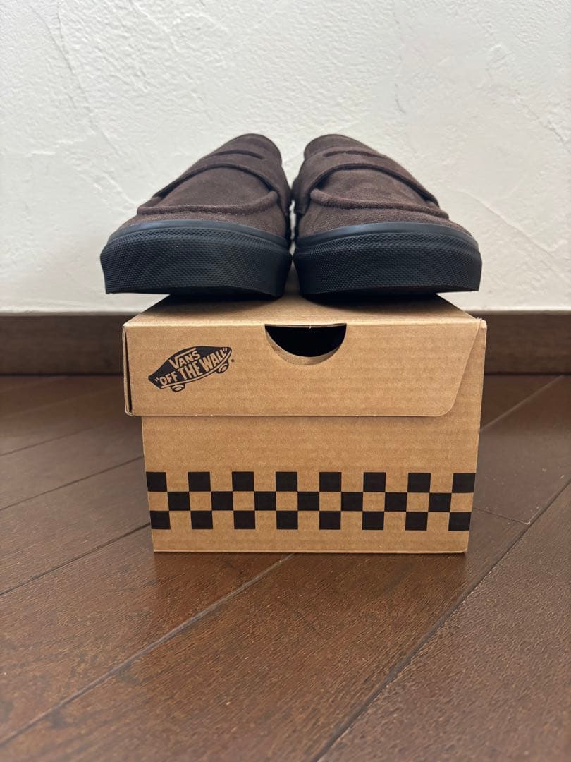 vans スエードローファー　ブラウン　26.5