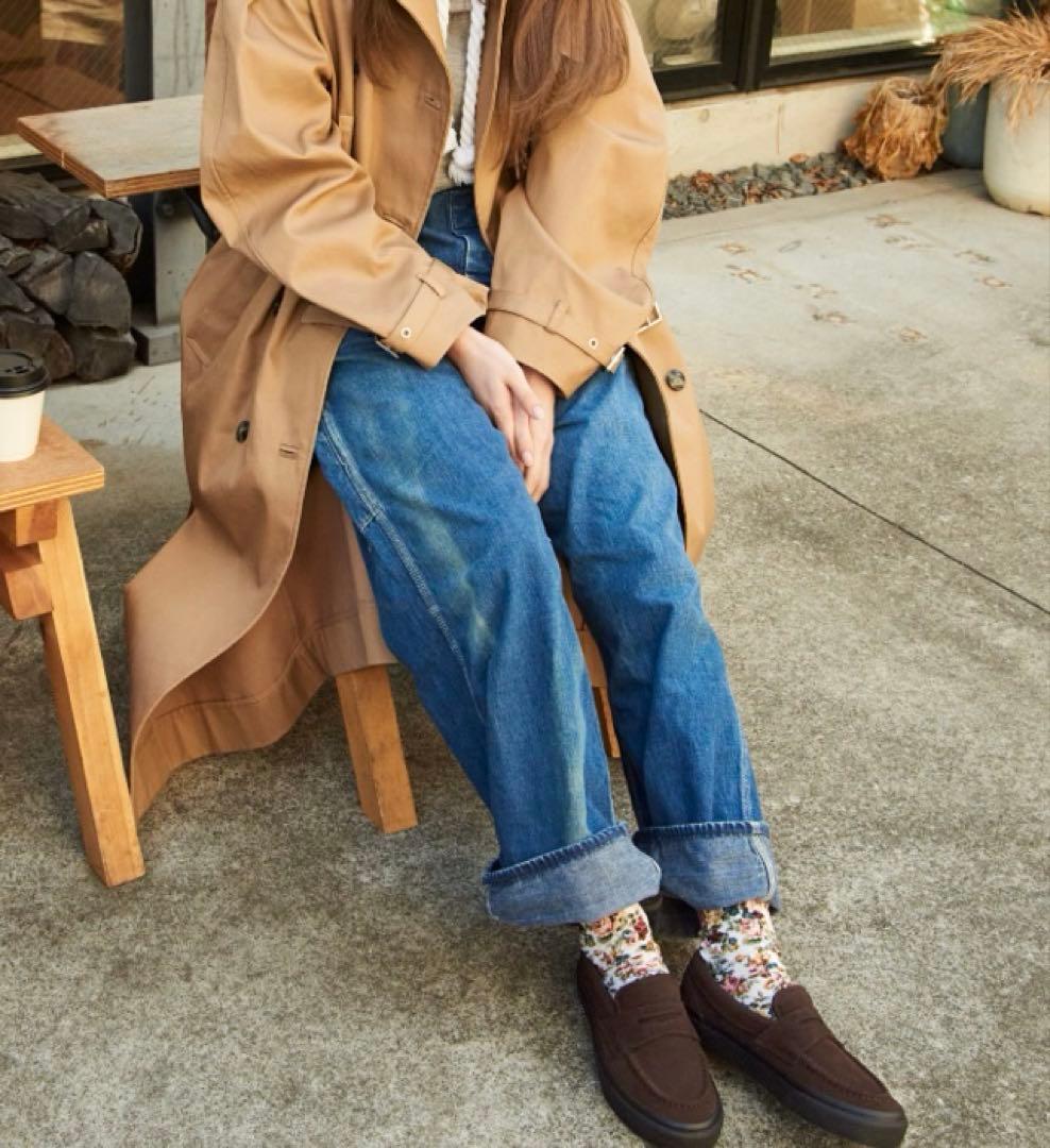 vans スエードローファー　ブラウン　26.5