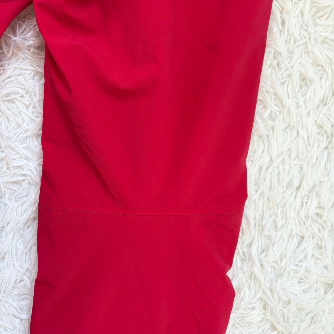 salomon サロモン レディース スキースノボパンツ レッド Lサイズ