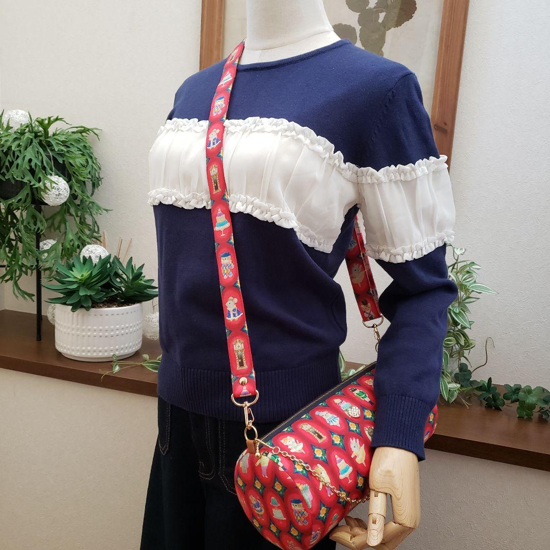 【ピカピカ様ご確認用】ꕤ︎︎ハンドメイド ユキエモン ⚘ドラムロールバッグ