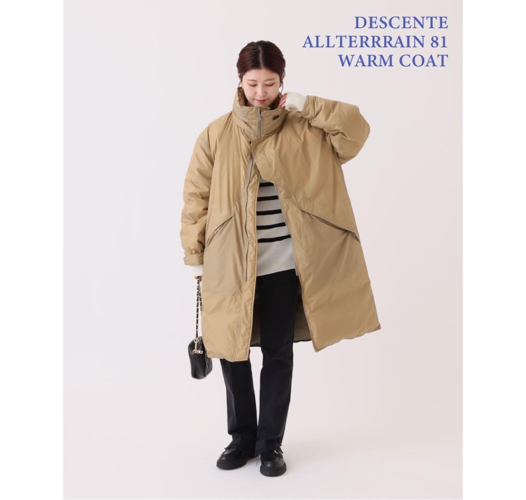 未使用　DESCENTE ALLTERRAIN 81 別注 WARM COAT