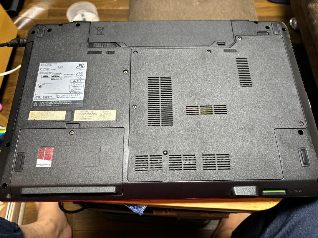 富士通ノートパソコン　LIFEBOOK　AH45/K(使用済）60