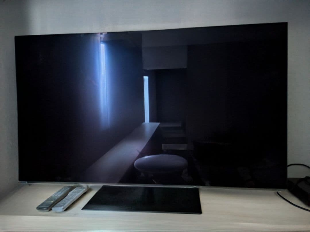 大型有機ELテレビ 　DVDレコードセット