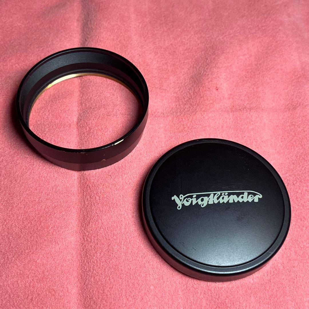 Voigtlander COLOR-HELIAR 75mm F2.5 アダプタ付