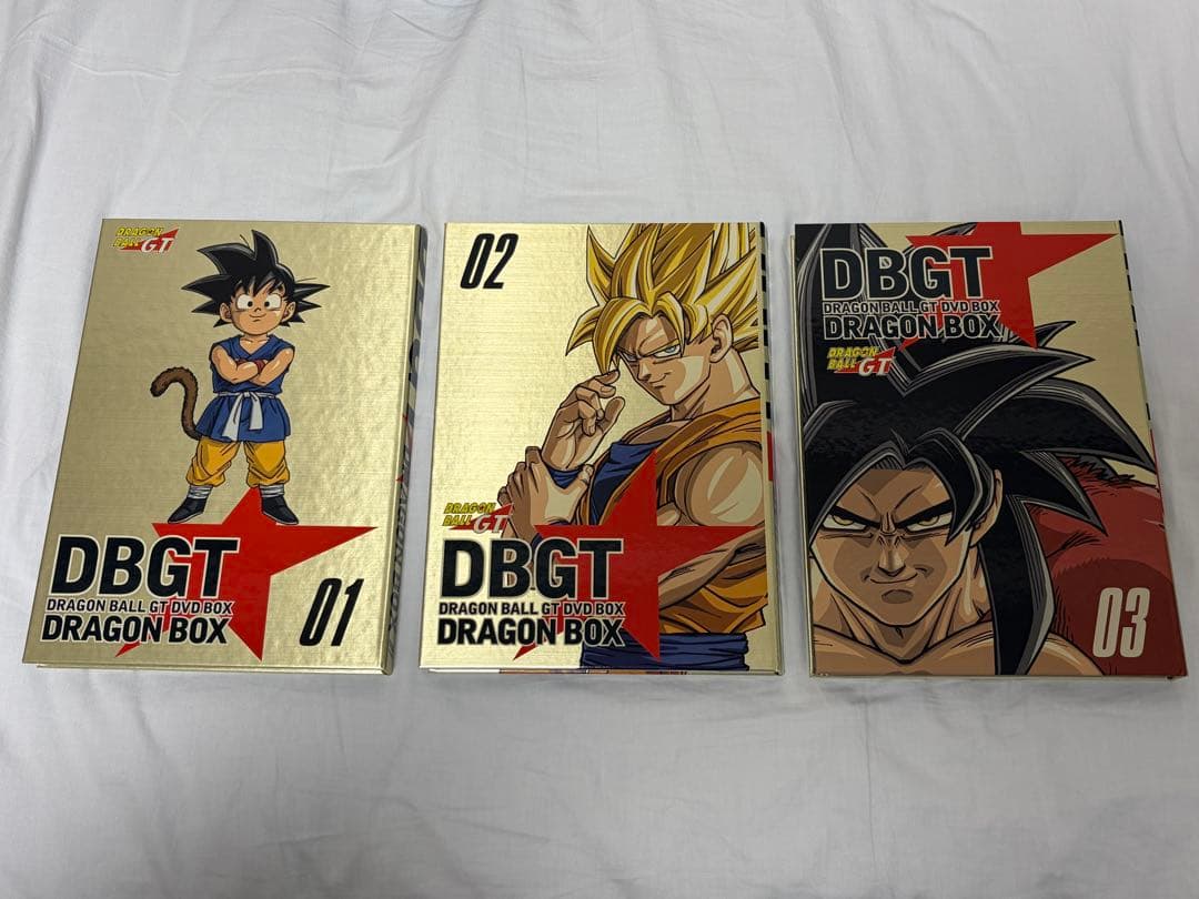 ドラゴンボールGT DVD-BOX DRAGON BOX 全3巻セット