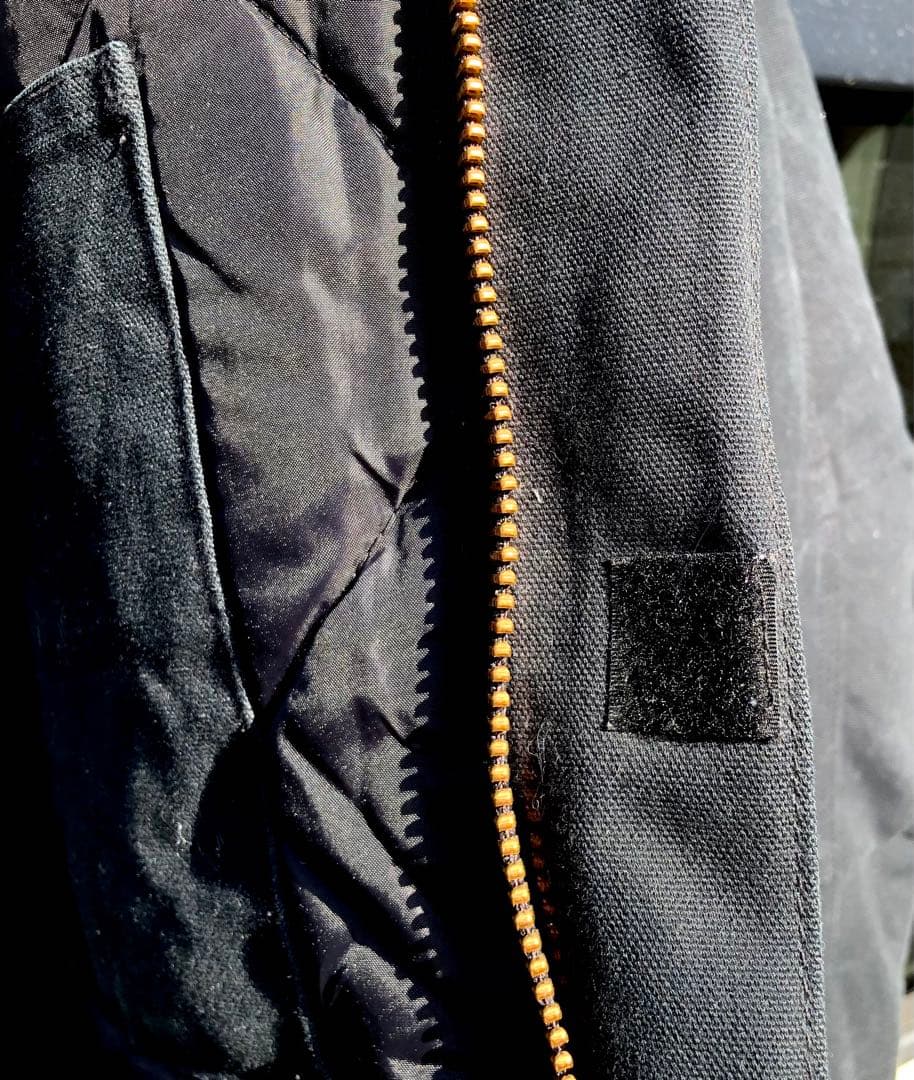 ま*様 Carhartt トラディショナルコート ブラック 90's 希少フード