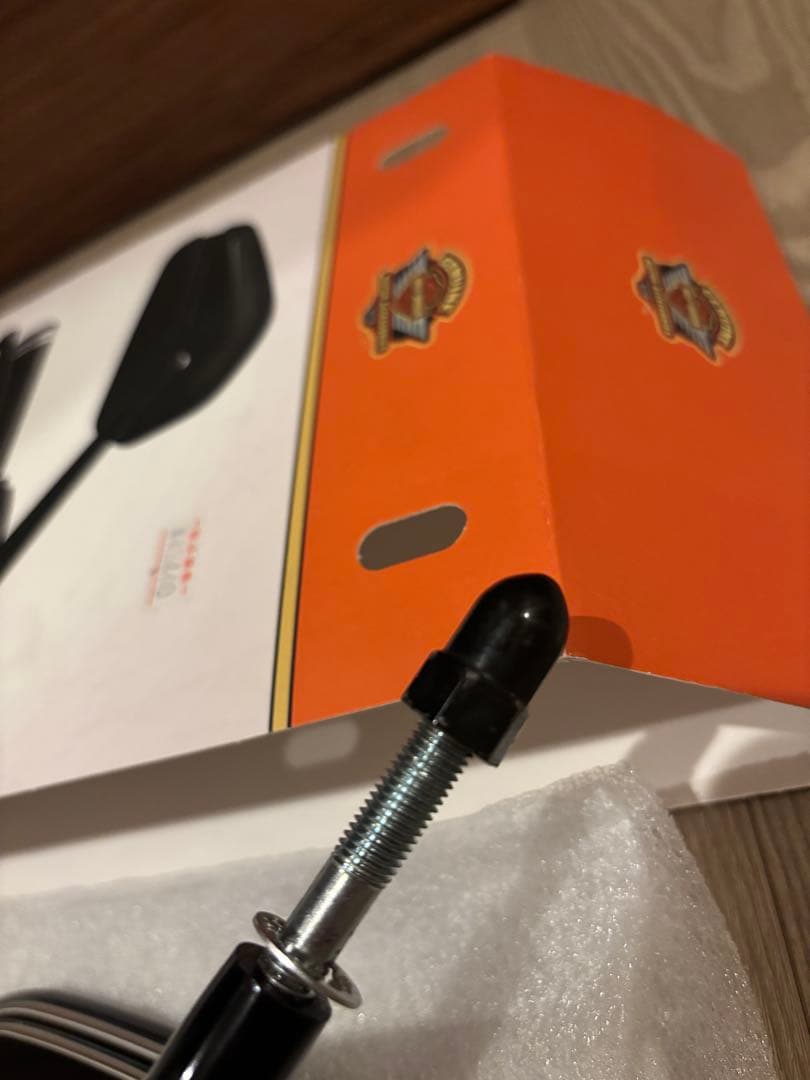 Harley-Davidson エンパイアミラーセット ブラックマシンカット