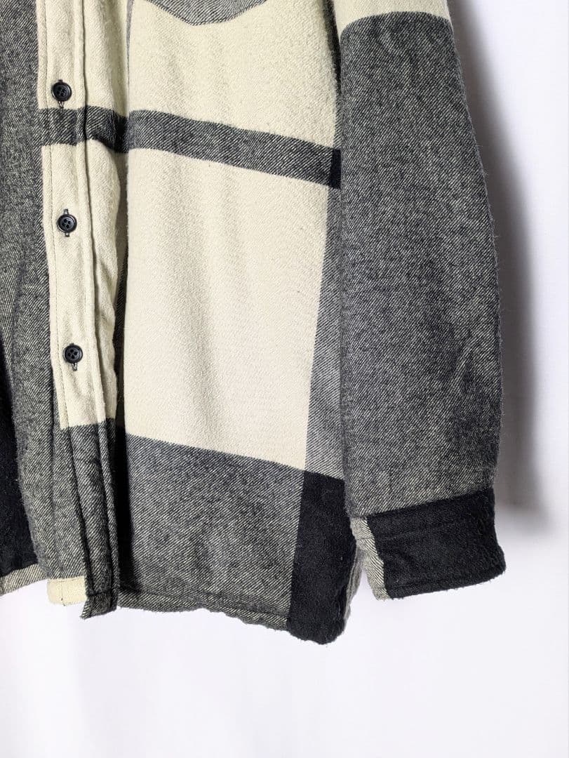 新品未使用 N.HOOLYWOOD ビッグチェックオーバーサイズシャツジャケット
