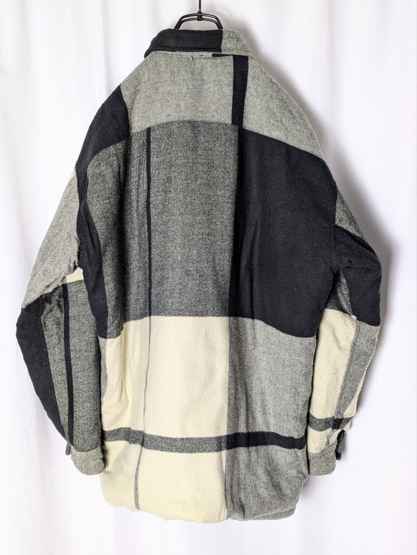 新品未使用 N.HOOLYWOOD ビッグチェックオーバーサイズシャツジャケット