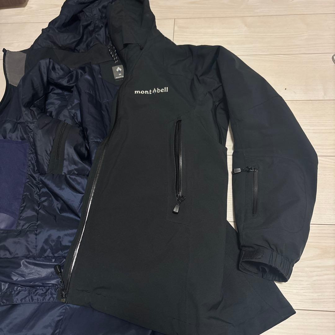 【最終価格】montbell ストームパーカ スキースノボ ウェア