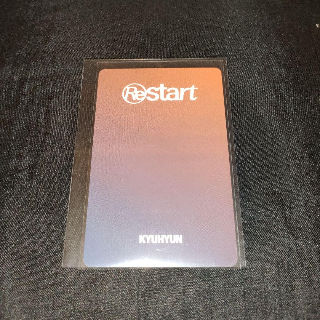 SUPER JUNIOR　キュヒョン　トレカ　restart