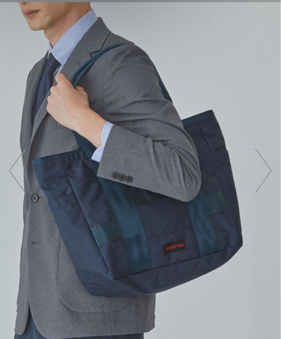 ブリーフィング　トートバッグ　A4 グリーンレーベルリラクシング　黒　ブラック