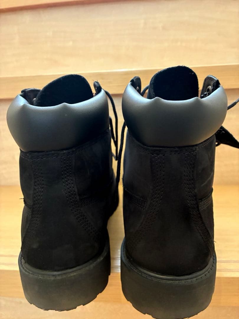 Timberland ブラックスエードワークブーツ