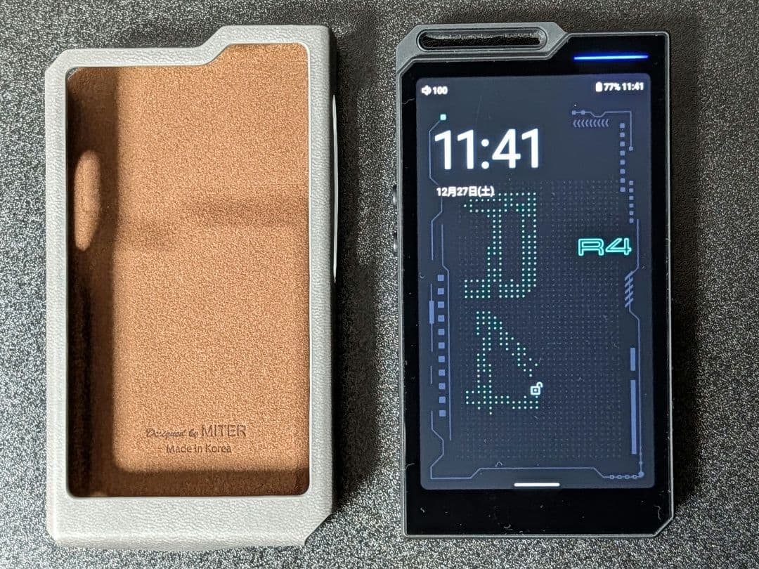 Hiby R4 ブラック ケース付き