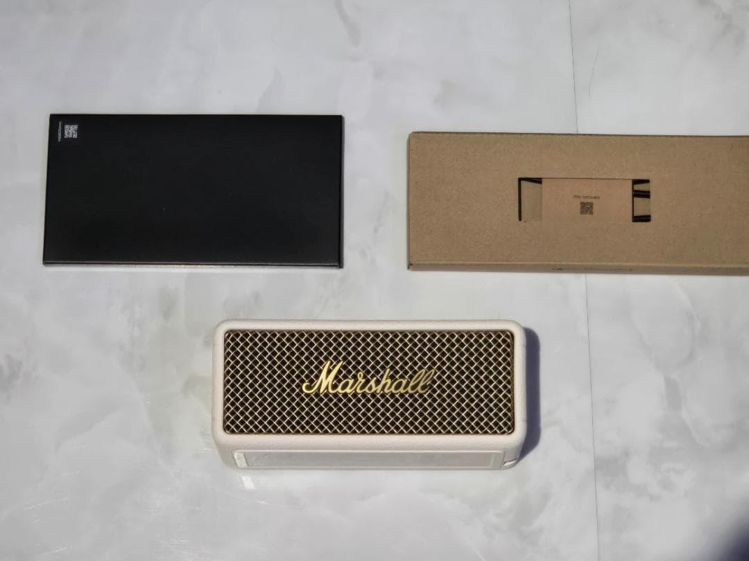 Marshall Emberton III ワイヤレススピーカー クリーム