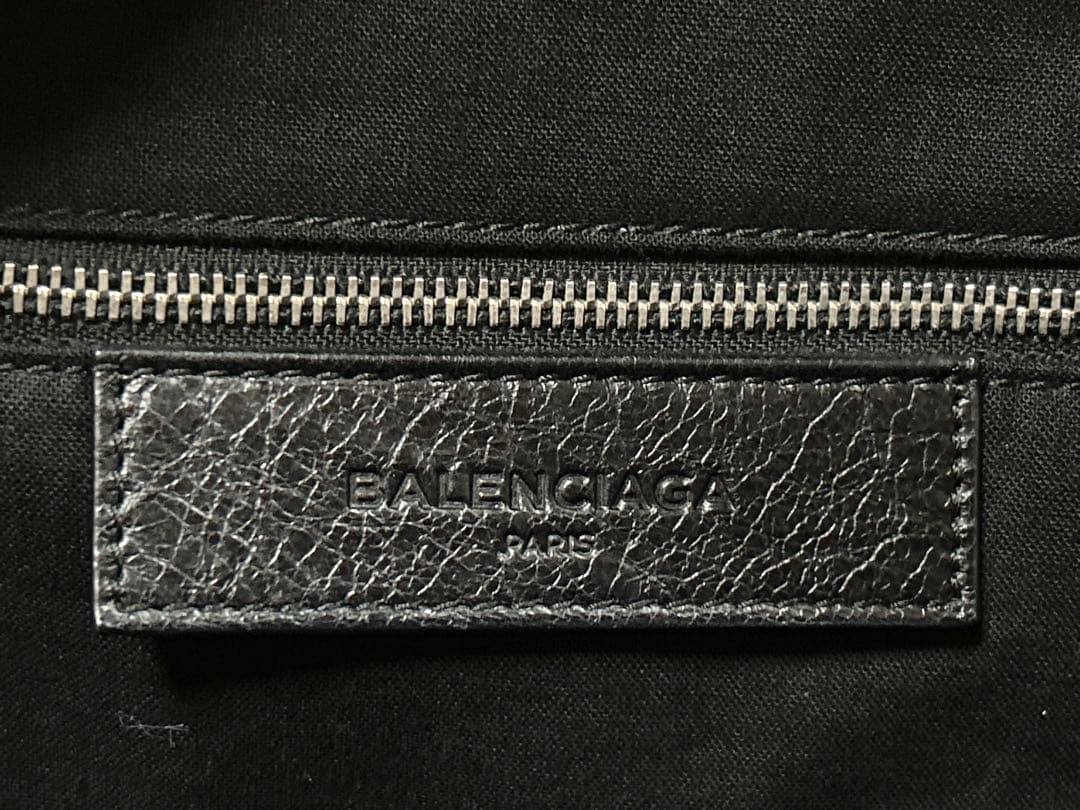 BALENCIAGA リュック レザー 黒