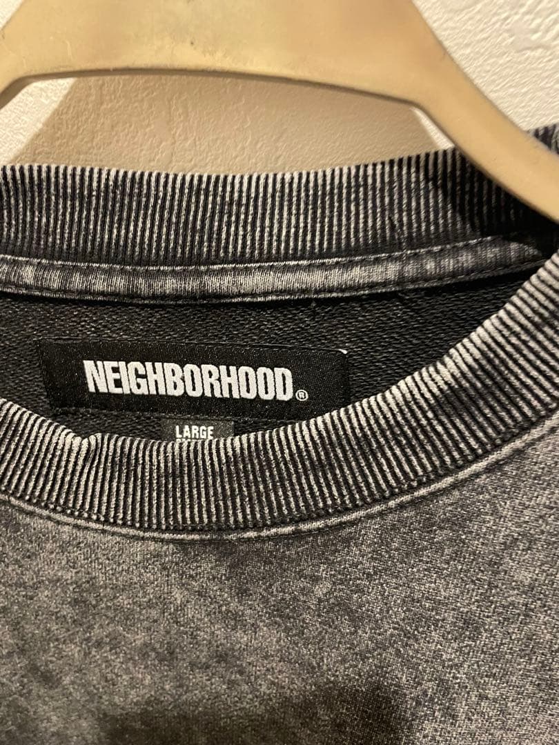 NEIGHBORHOOD ヴィンテージグレー　オーバーサイズスウェット