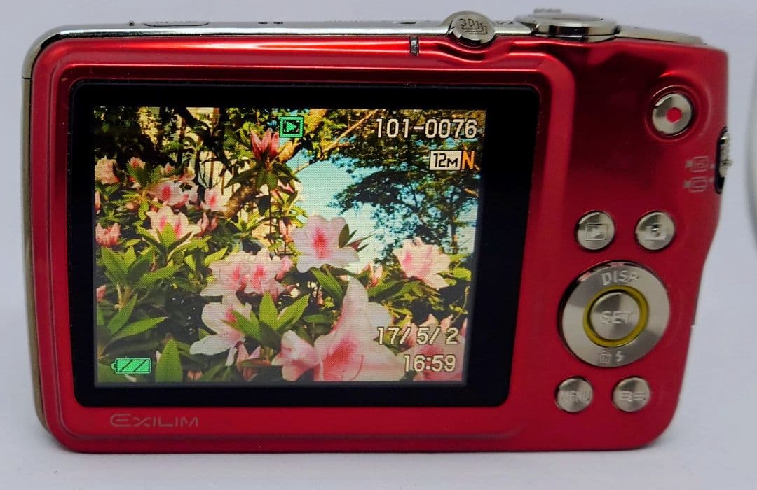 CASIO EXILIM HS EX-FS10 レッド ハイスピード撮影対応