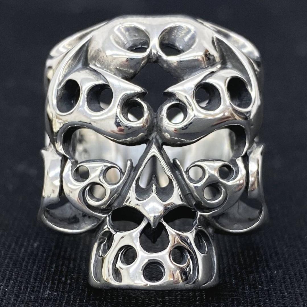 TENDERLOIN T-SKULL RING SILVER リング 18号