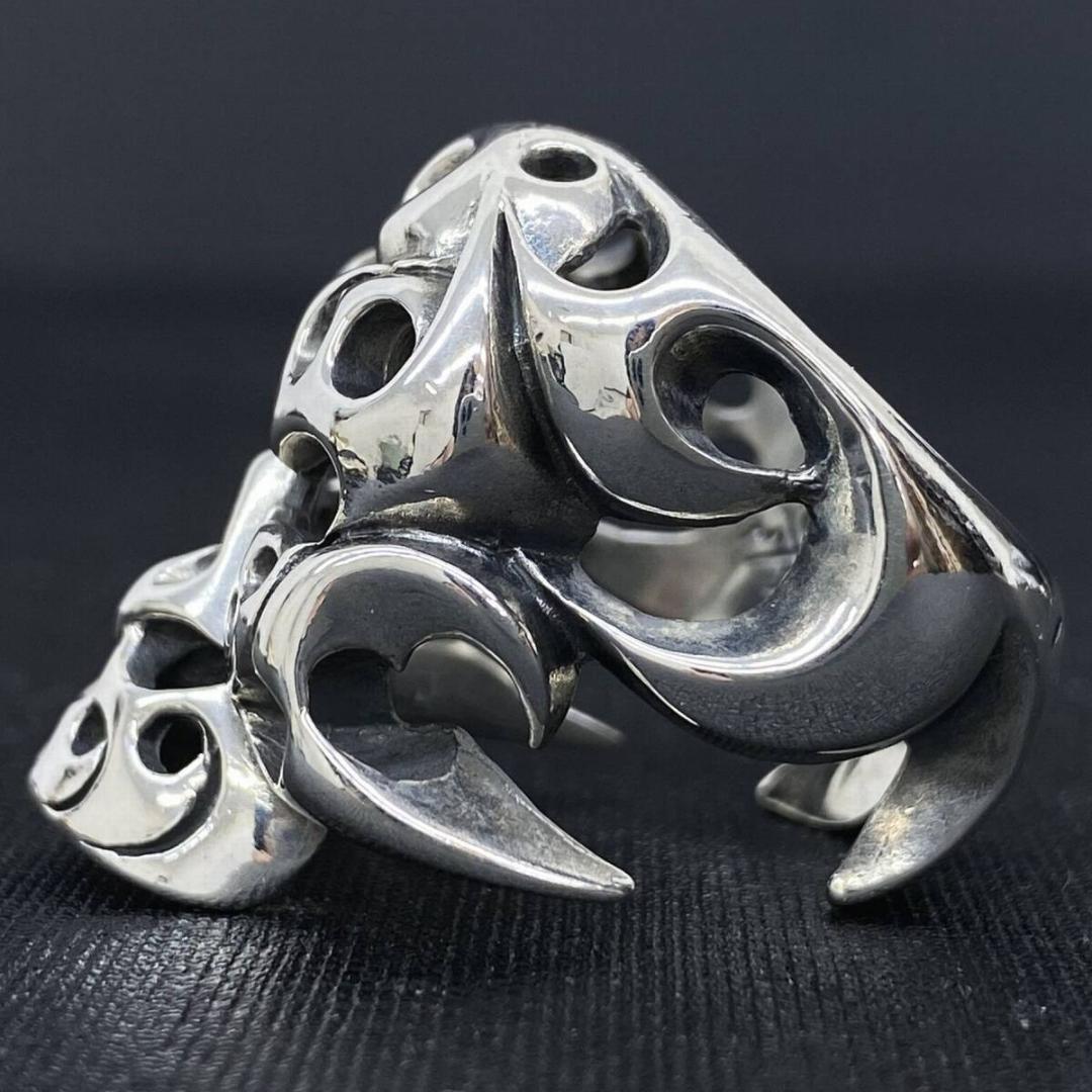 TENDERLOIN T-SKULL RING SILVER リング 18号