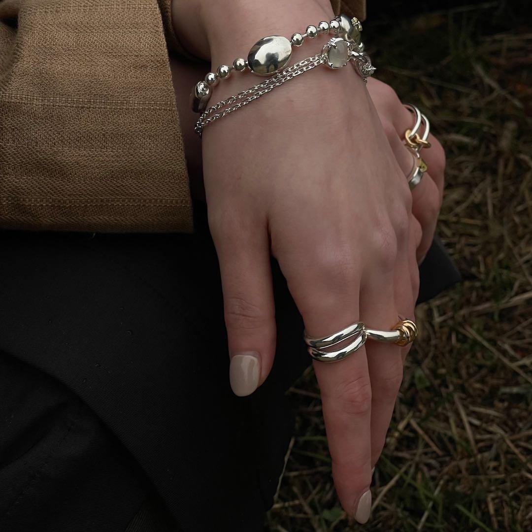 M*♡様 【nanagu】silver925 three pieces ring