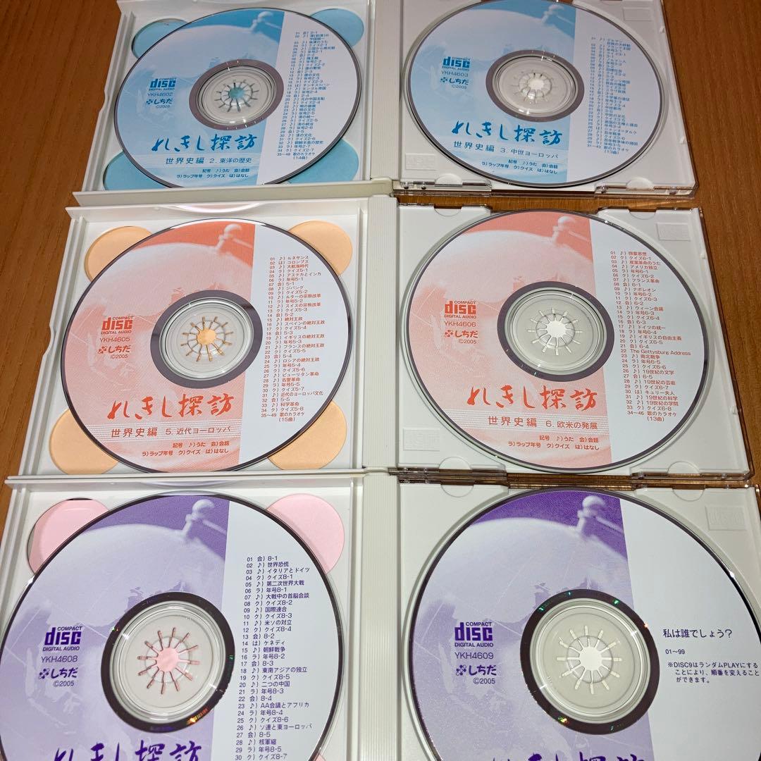 七田式 しちだ式 れきし探訪 世界史編