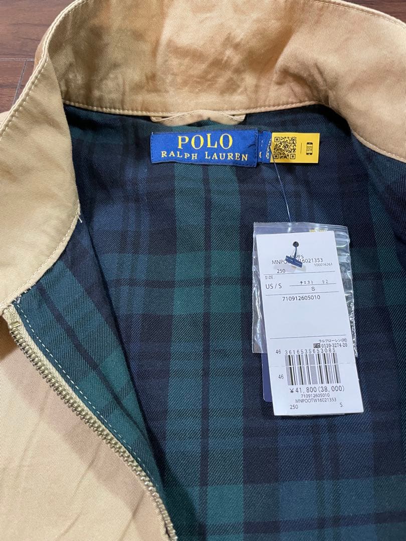 新品未使用 ポロラルフローレン バラクーダ スイングトップ　ジャケット　ブルゾン