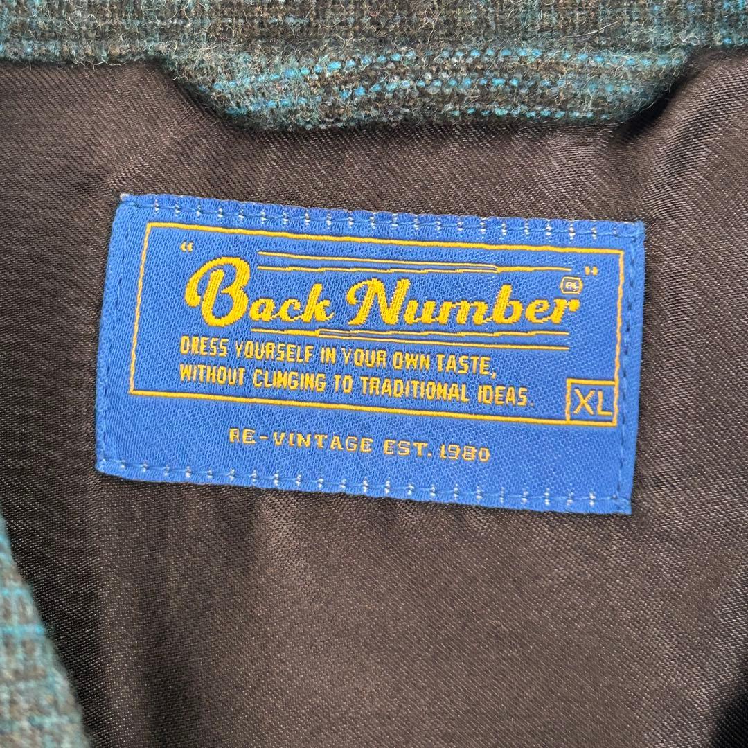 若*将様 BACK NUMBER ウールシャツ　ペンドルトン　オンブレ