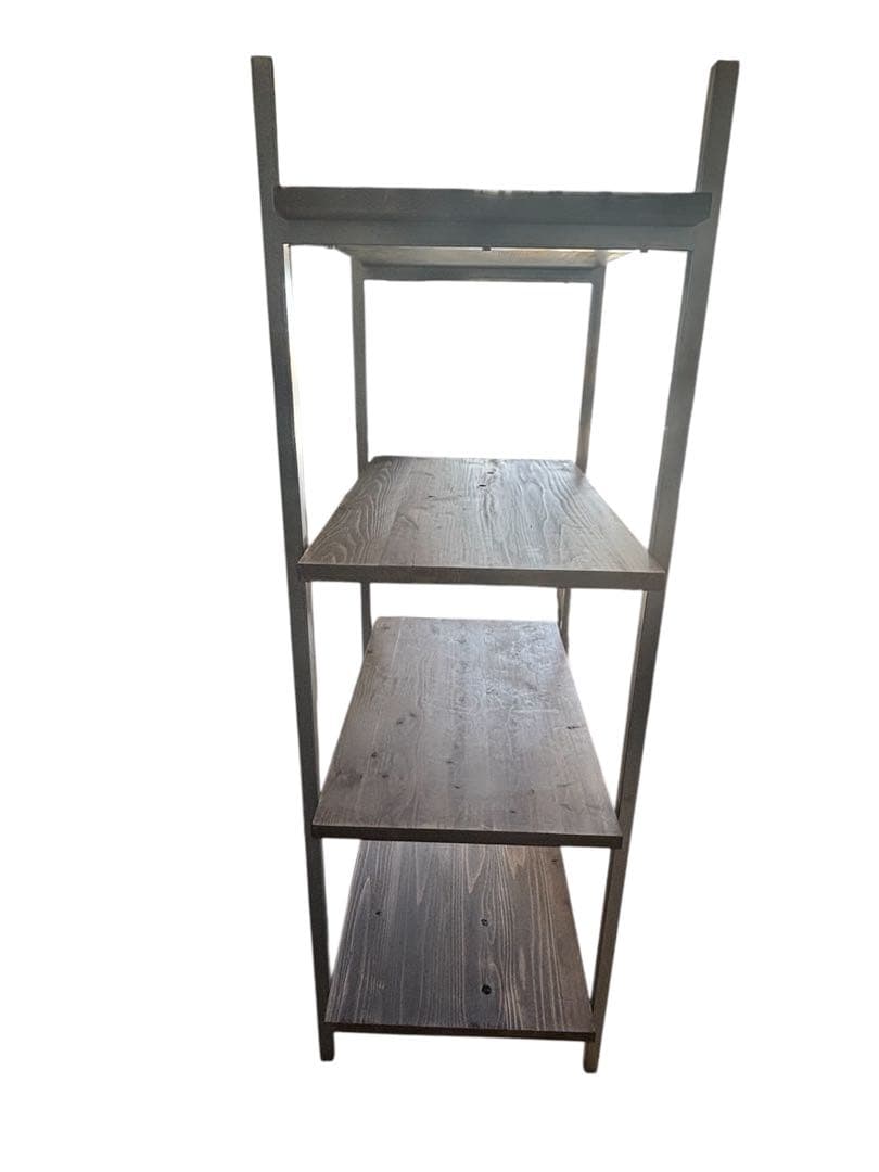 アイアンシェルフ　４段　植物棚　什器　収納棚　オーダーメイド