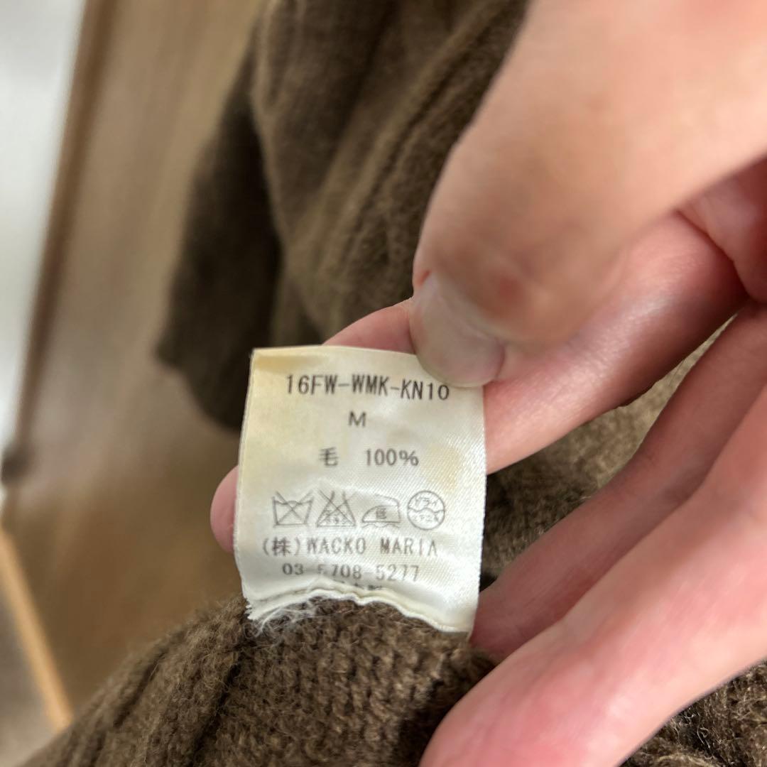 WACKO MARIAワコマリア　ハイネックニット　Mサイズ