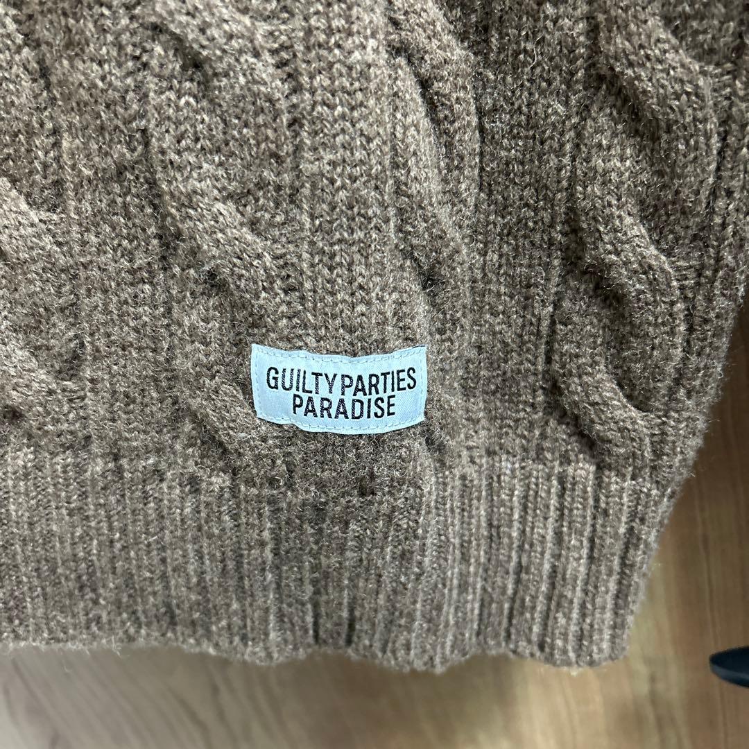 WACKO MARIAワコマリア　ハイネックニット　Mサイズ