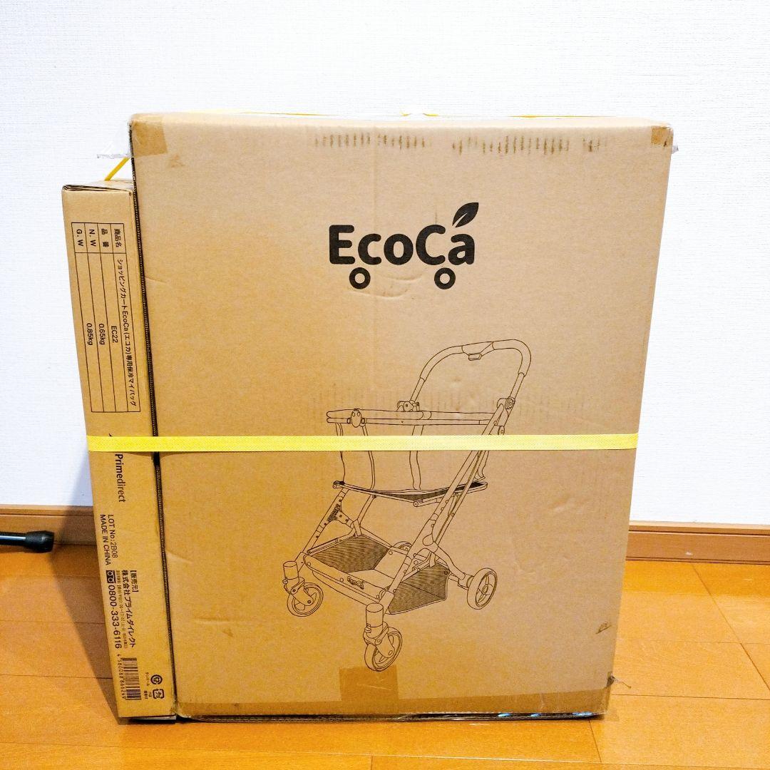 【新品未使用】EcoCa エコカ　ショッピングカート　保冷マイバッグ付