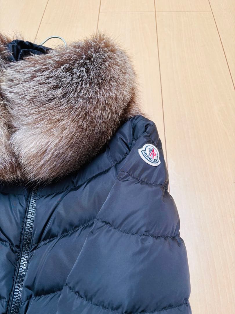 MONCLER MIRIELON ロングダウン/リアルファー