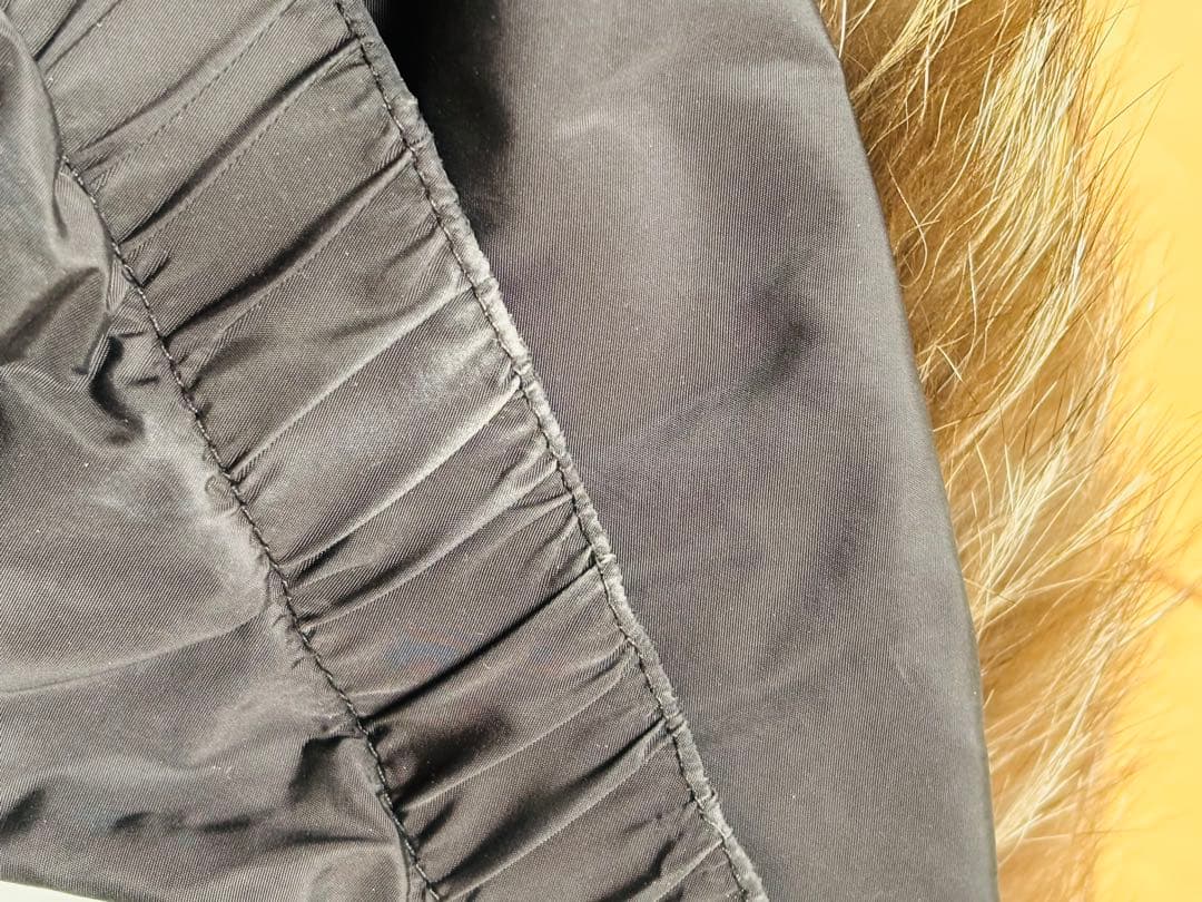 MONCLER MIRIELON ロングダウン/リアルファー