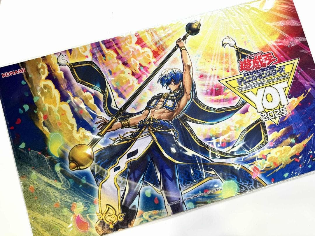 遊戯王 絢嵐たる見神 YOT 2025 プレイマット 未開封