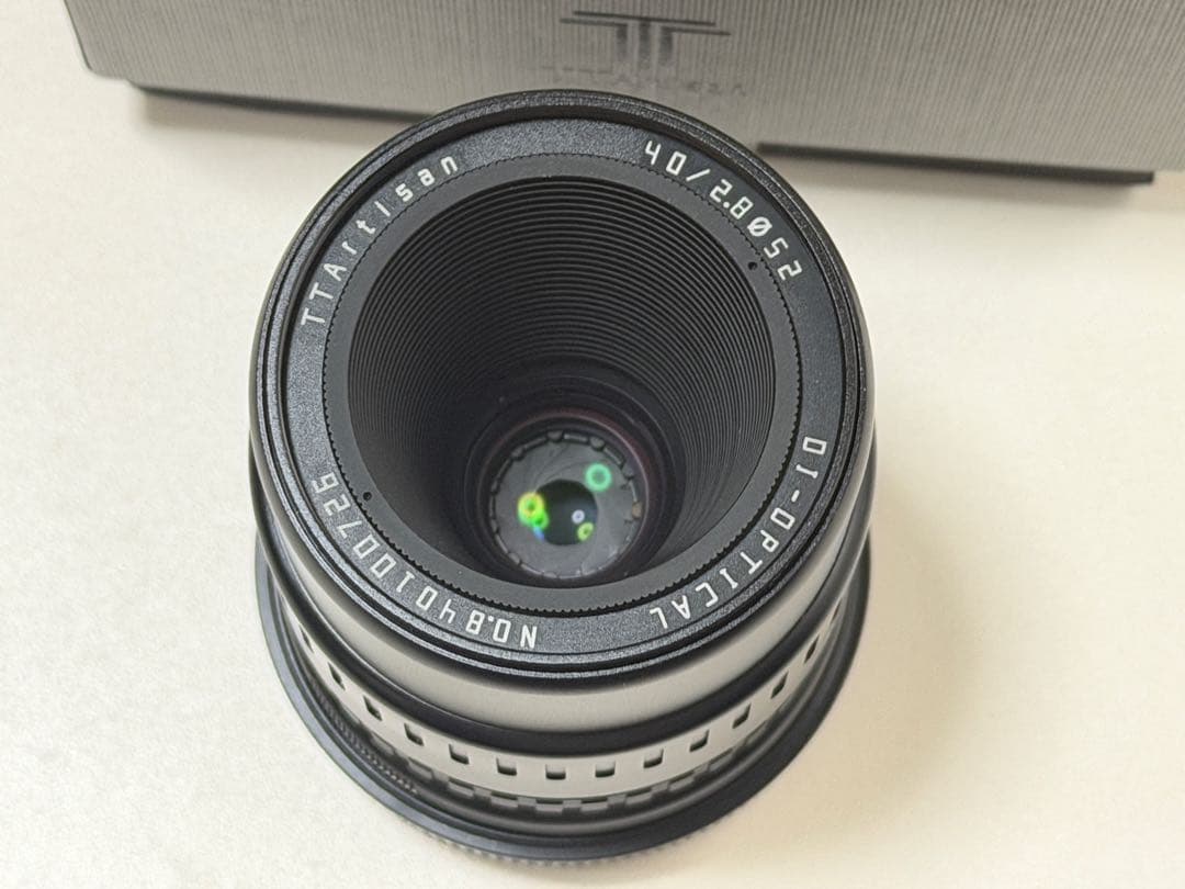 銘匠光学 TTArtisan 40mm F2.8 MACRO C RFマウント