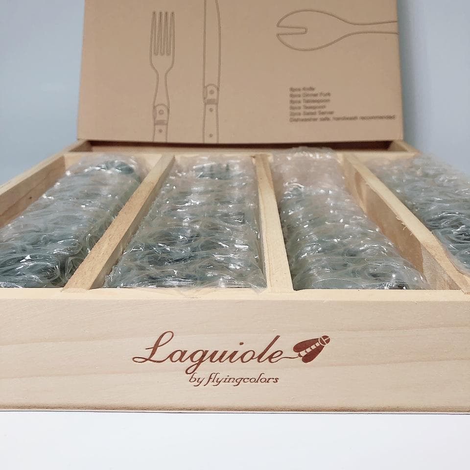 CJ0.3 LAGUIOLE ラギオール（ライヨール） カトラリー 34本セット