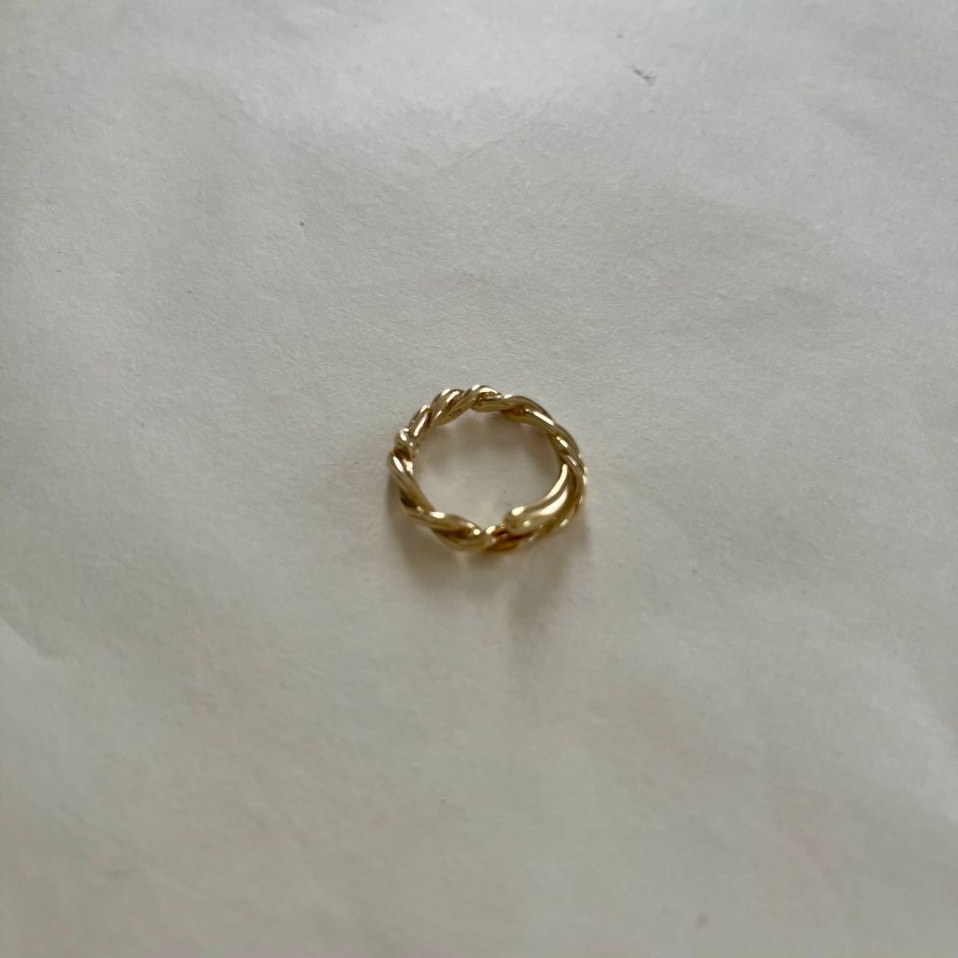 fauvirame フォーヴィレイム roots ring gold 11号