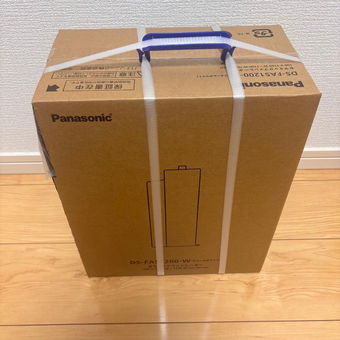 Panasonic セラミックファンヒーター DS-FAS1200-W