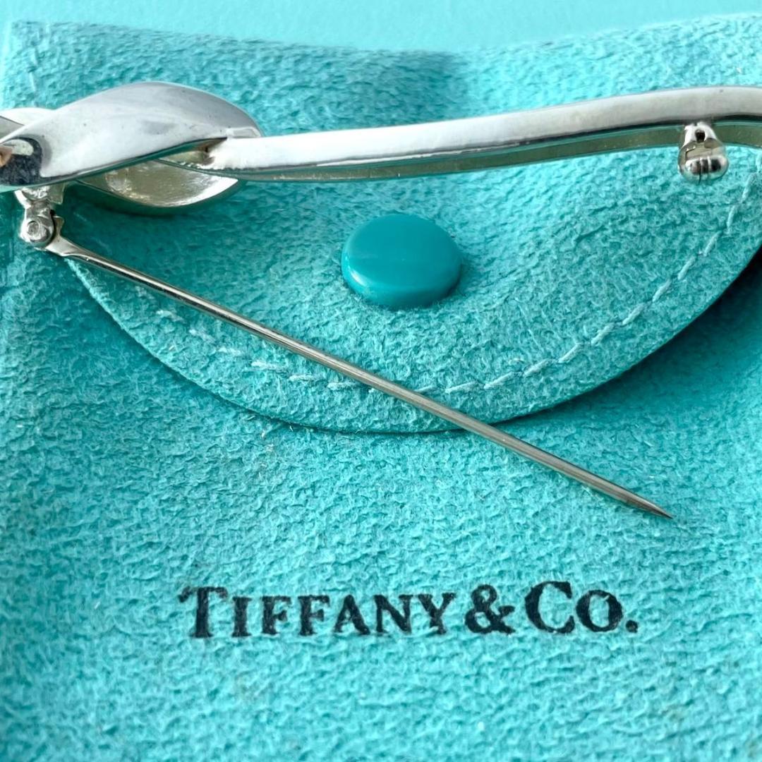 ティファニー リボン ノット ブローチ シルバー 925 S63fe