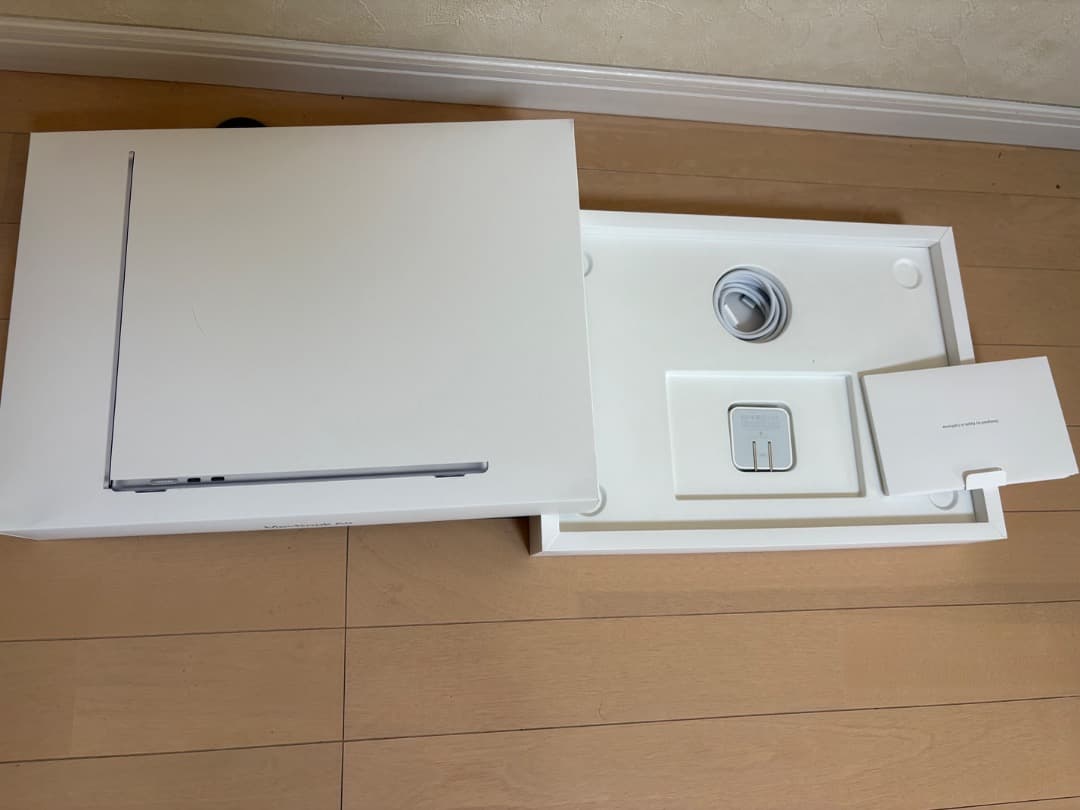 Mac book air 15インチ