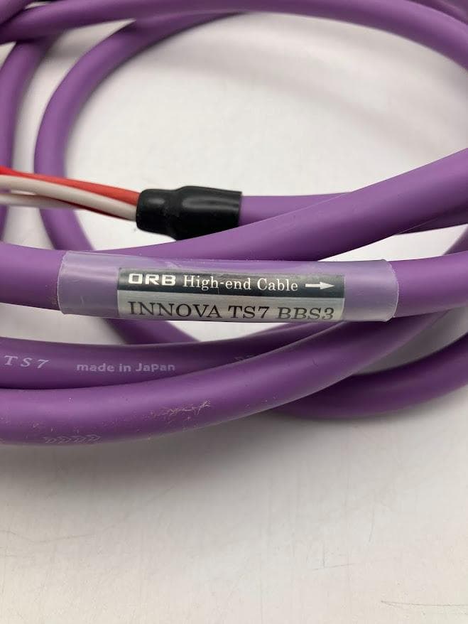 【美品】ORB INNOVA　TS7 BBS3　スピーカーケーブル