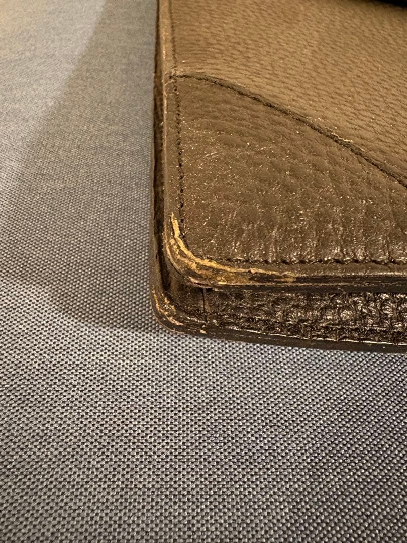 LOEWE ダークブラウン ビジネスバッグ