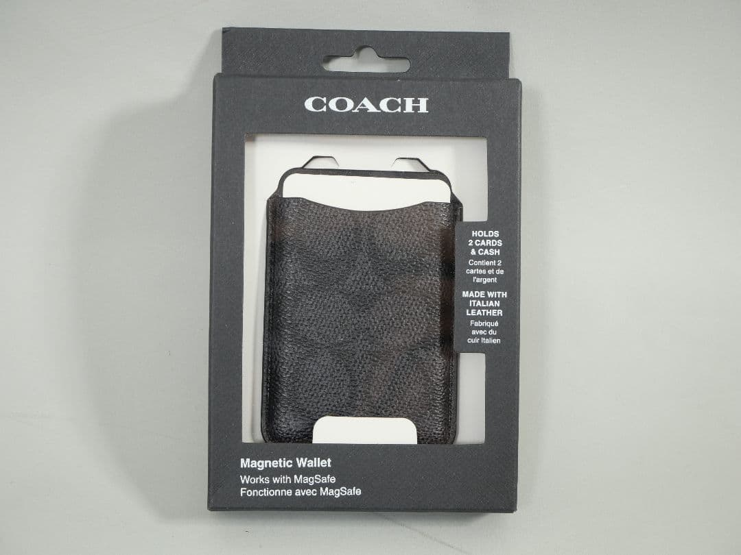 COACH マグセーフ ウォレット iPhone スマホ ケース カバー コーチ