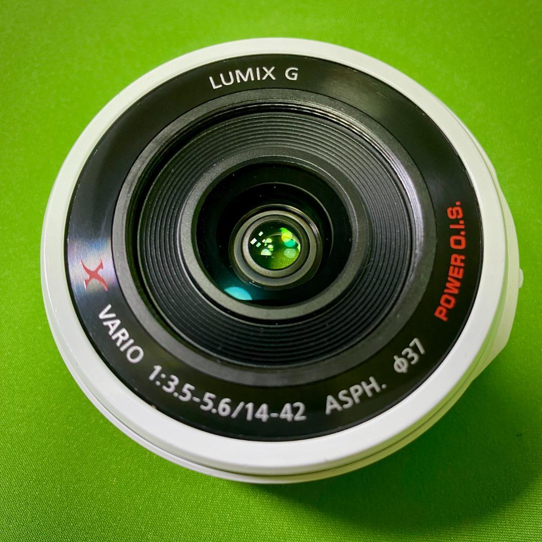 LUMIX GF6 H-PS14042 レンズキット ミラーレス一眼 ホワイト