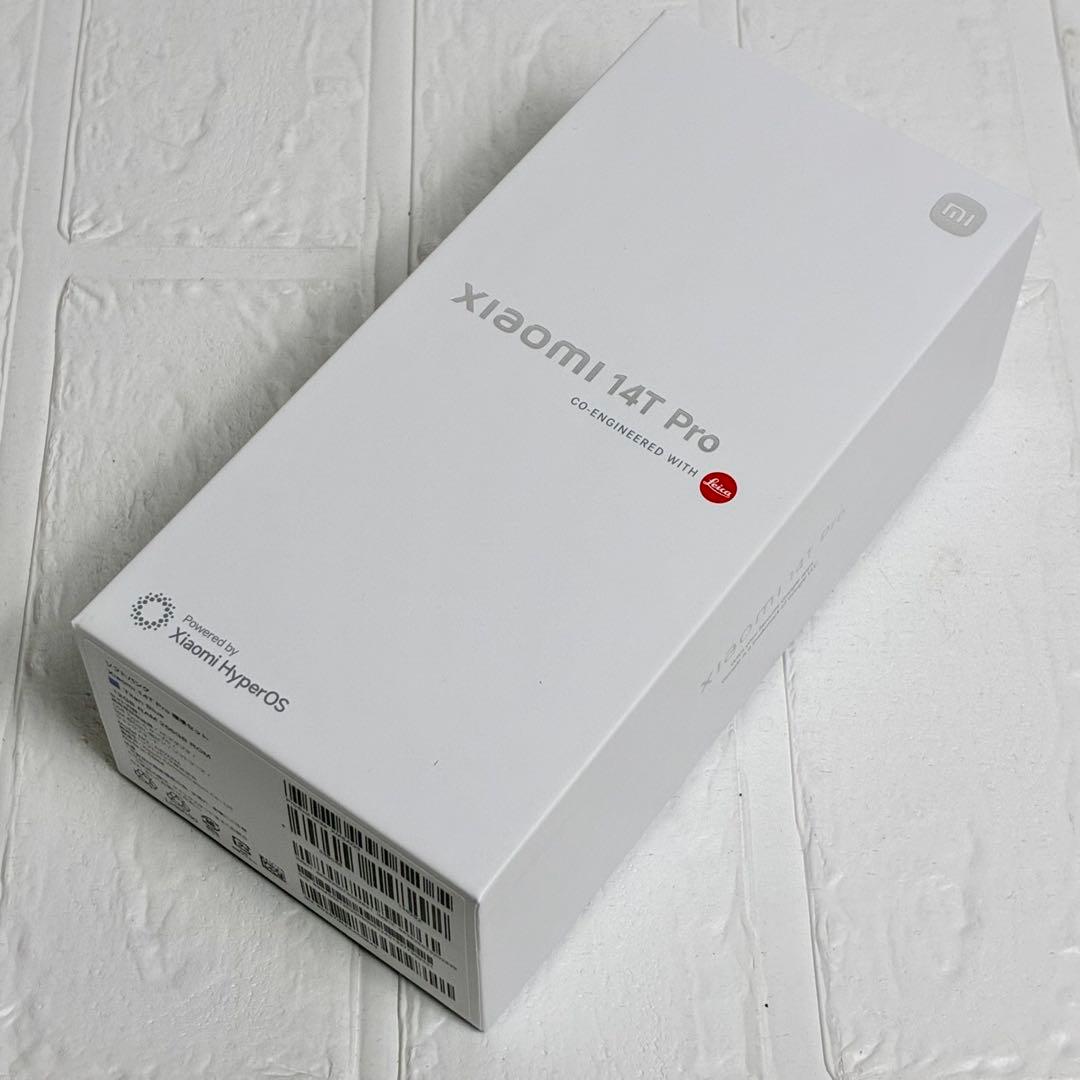 【新品】Xiaomi 14T Pro チタンブルー 256GB SIMフリー
