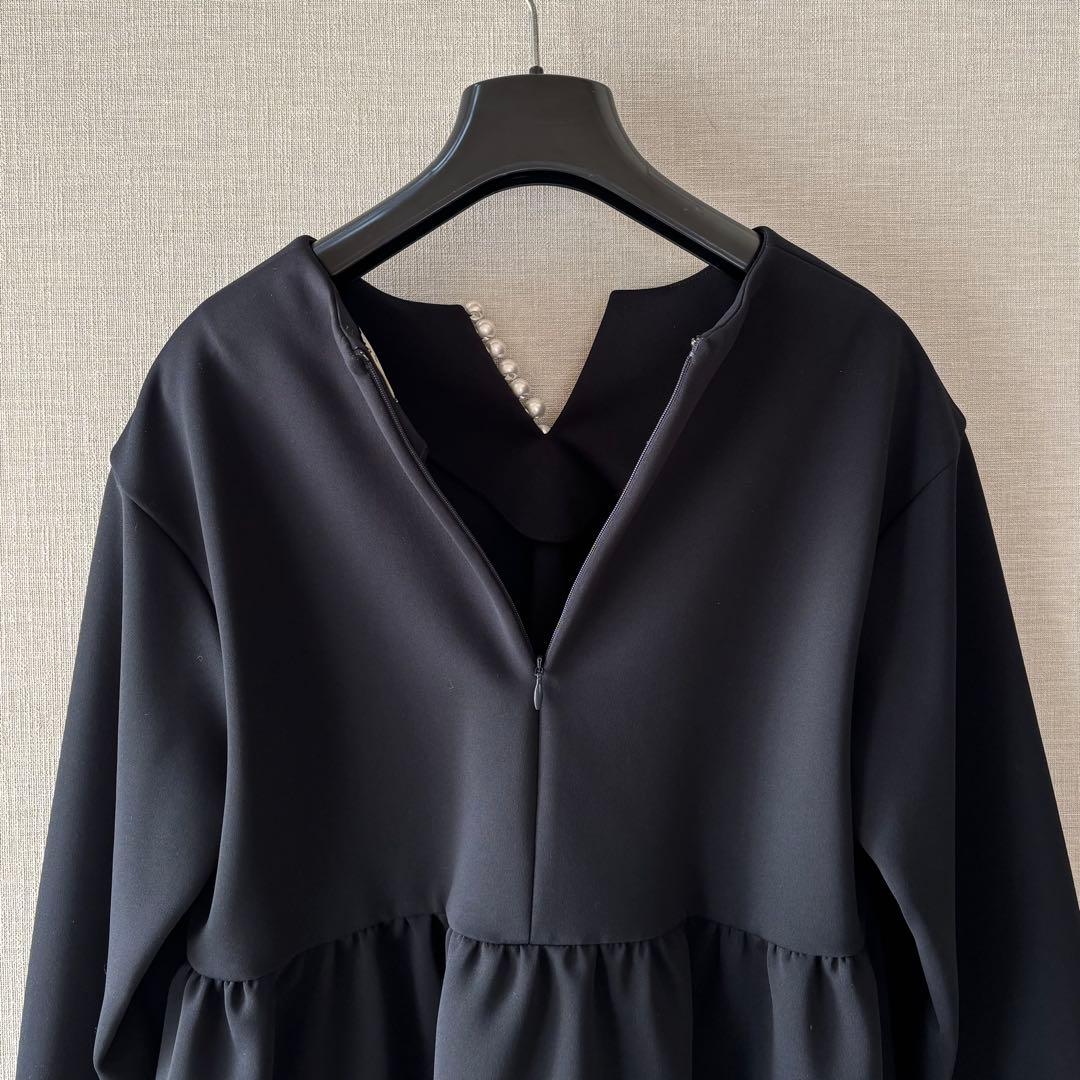 美品✨ユナイテッドアローズ SPONGY パールモチーフブラウス36 セレモニー