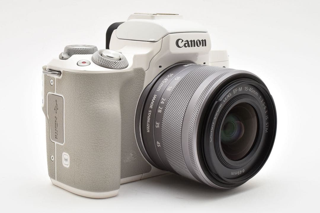 【美品】キヤノン CANON EOS KISS M EF-M 15-45mm