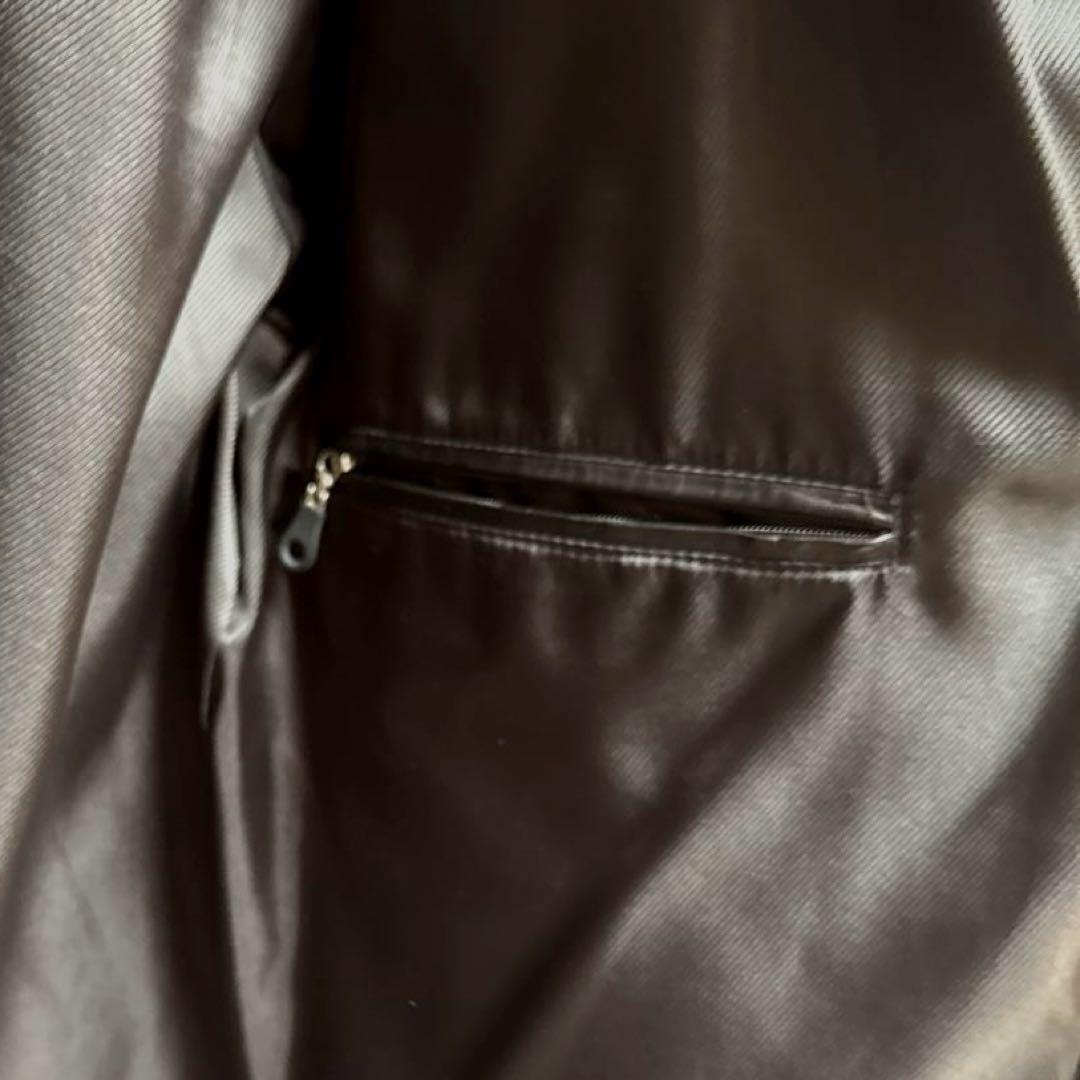 ブラックレーベル　羊革　ダウンジャケット　メンズL ブラック